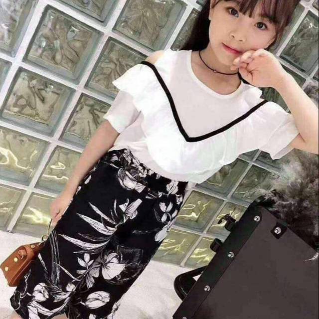 Stelan baju anak perempuan import