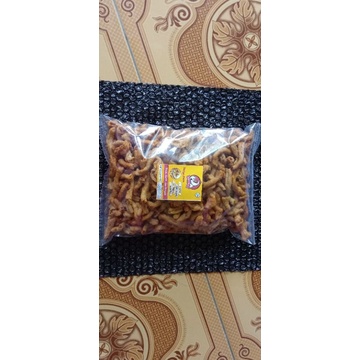 

keripik usus ayam balado pedas daun jeruk 500gr