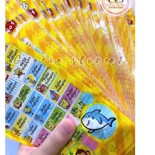 

Produk Terbaik--LABEL NAMA WATERPROOF/ ANTI AIR