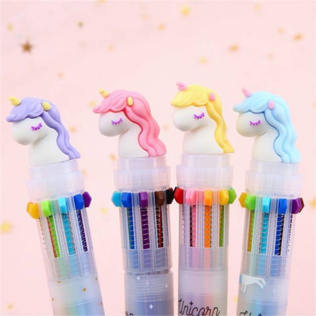 

Pulpen Warna Magic 10 in 1 Unicorn