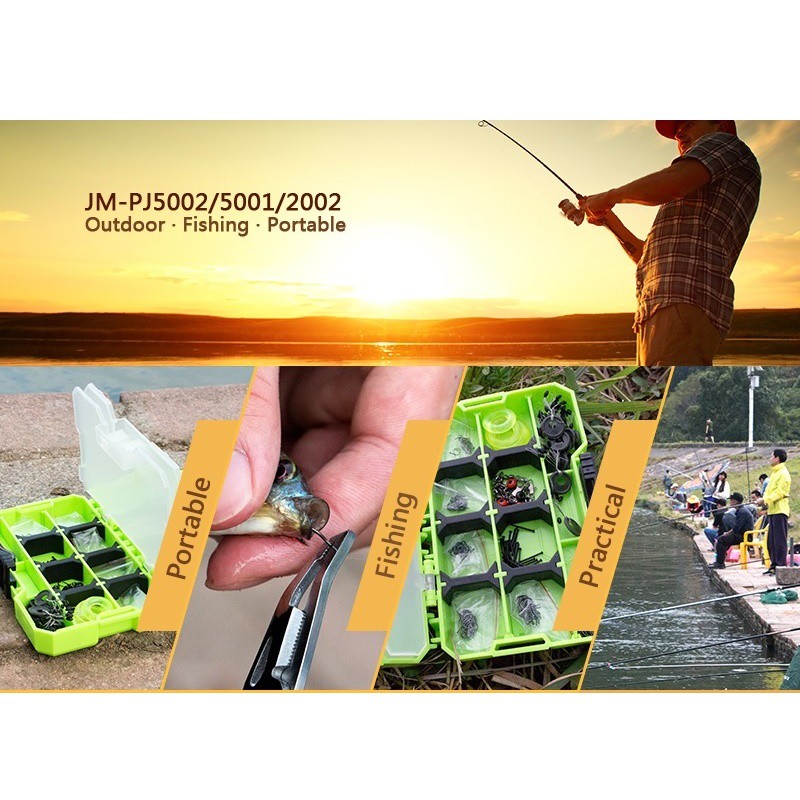 Jakemy Fishing Accessories Tool Kit with Storage Box - JM-PJ5001 Original