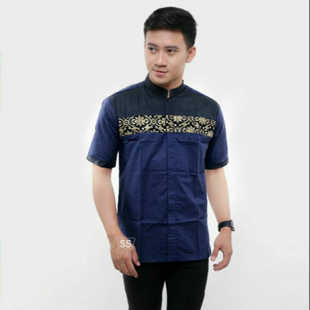 Kemeja batik pekalongan pria new lurik