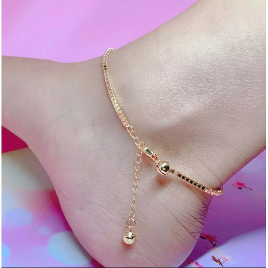 COD GELANG KAKI WANITA XUPING GOLD 3 PILIHAN MODEL HARGA PROMO KHUALITAS BOLEH DIUJI