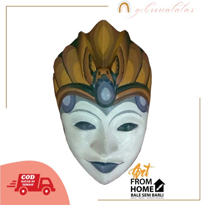 

⭐ BISA COD ⭐ -ART FROM HOME- PAKET MELUKIS TOPENG GIPS