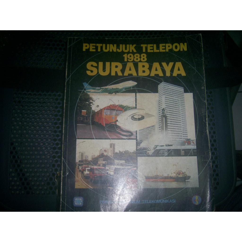 PETUNJUK TELEPON / YELLOW PAGES / BUKU TELEPON SURABAYA 1988