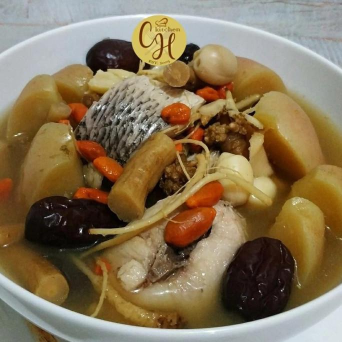 [CH KITCHEN] SUP CIAPO IKAN GABUS HERBAL