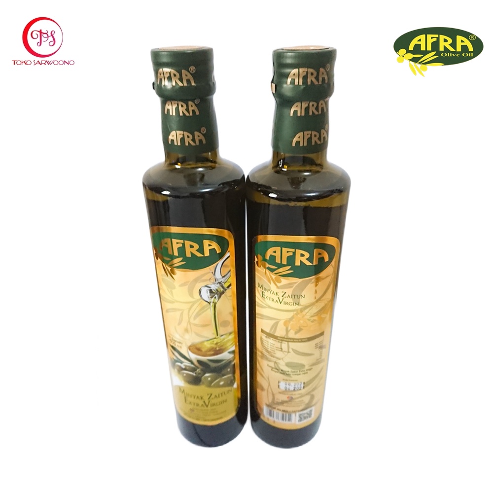 Minyak Zaitun Afra 500 ml - Extra Virgin Olive Oil EVOO