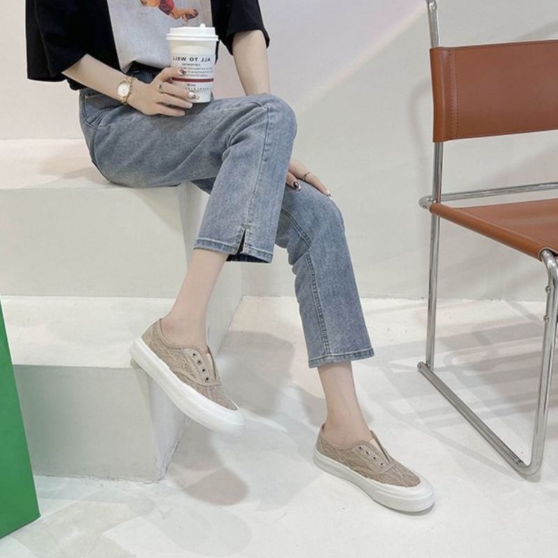 8097 Sepatu Wanita Import Fashion Slip On Best Seller