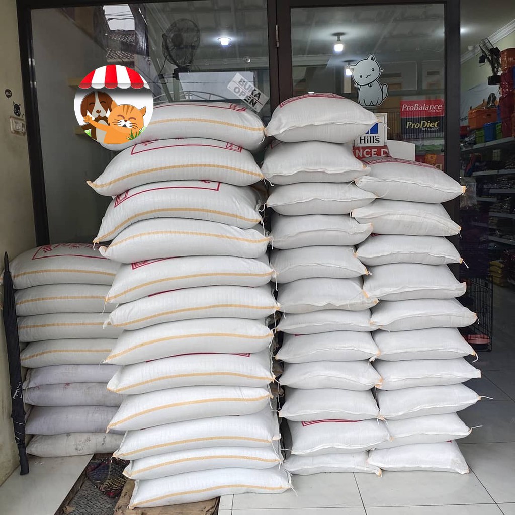 Pasir Zeolit Repack 2kg - No 1 No 2 Dan No 3 Pasir Kucing Lokal