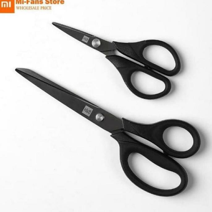 

Xiaomi Huohou Gunting Titanium Plated Scissors Set 2Pcs D5 Black