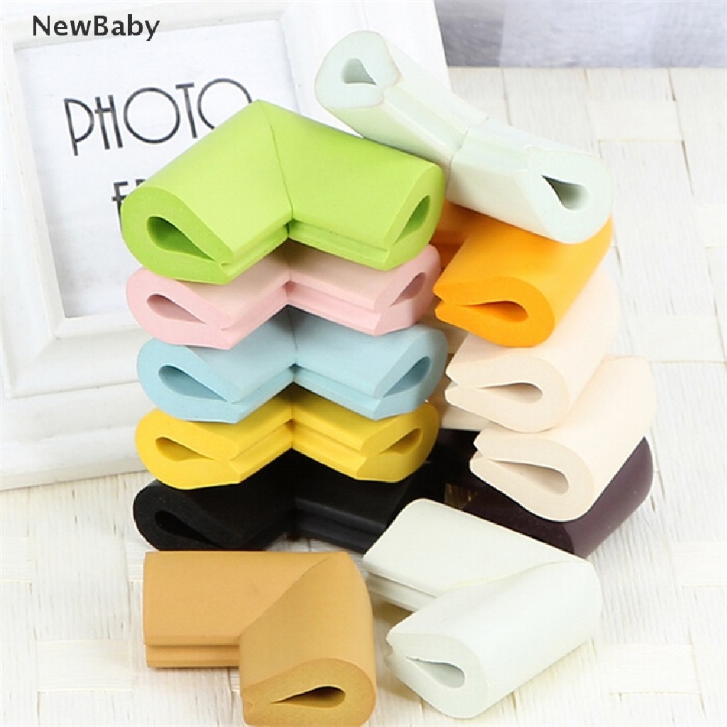 4pcs Bumper Cushion Pelindung Ujung Meja Kaca Untuk Keamanan Bayi