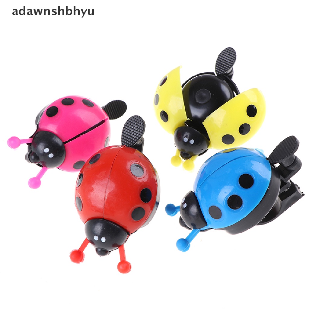 Adawnshbhyu 1Pc Sepeda Ladybug Bell Kartun Bersepeda Bell Indah Anak Sepeda Naik Alarm Tanduk