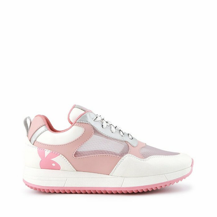 PLAYBOY - SEPATU SNEAKER WANITA ORIGINAL- SELVY - Pink