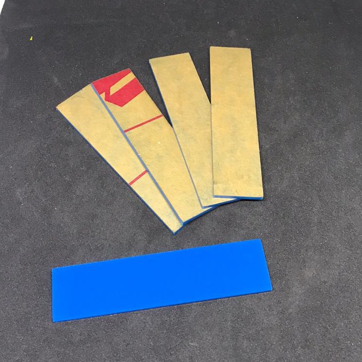 

AKRILIK NAME TAG / BAHAN PAPAN NAMA AKRILIK UK. 8 X 2 Cm,WARNA BIRU MUDA