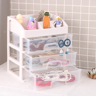Rak Kosmetik - Rak Portable - Rak Laci 3 Susun Organizer Multifungsi - Laci Susun Bumbu Dapur - Rak 