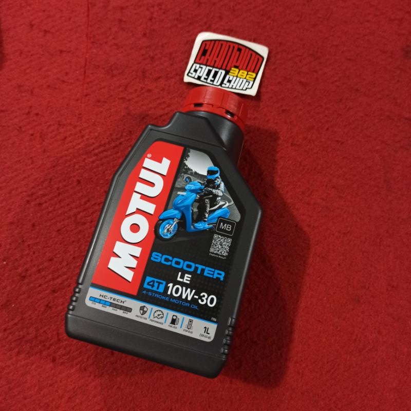 Oli Motor Matic MOTUL Scooter LE 10W-30 1L 1 Liter NMAX Aerox 155 Lexi 125 All New NMAX All New Aero