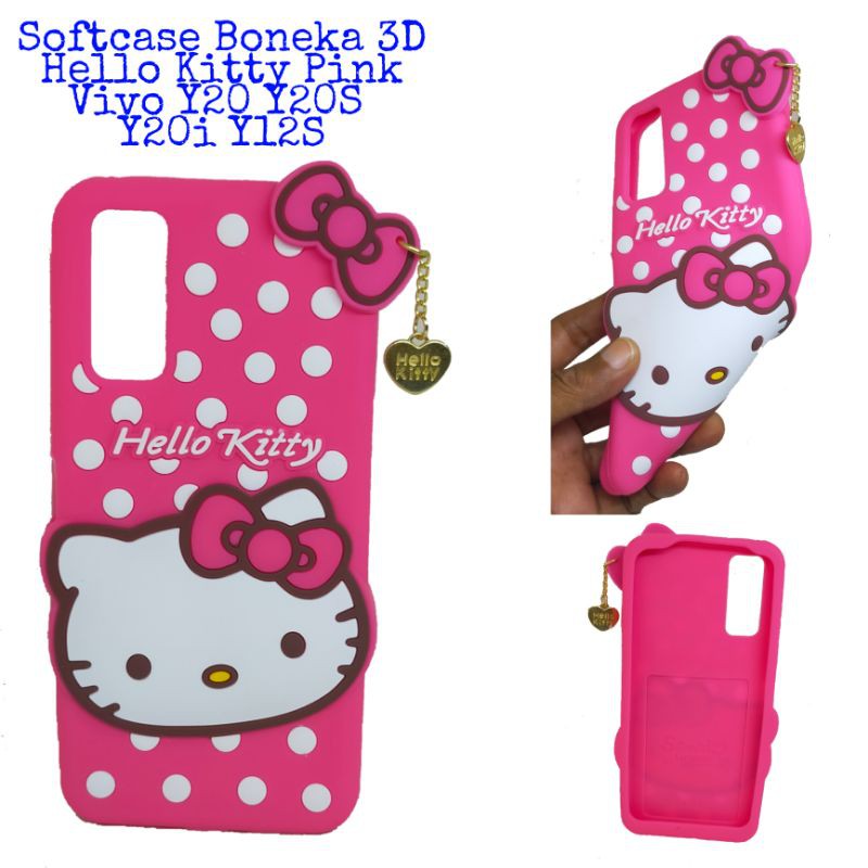 Case Vivo Y20 Y20i Y20s Y12s Softcase Karakter Boneka Imut Lentur Soft Cover Casing