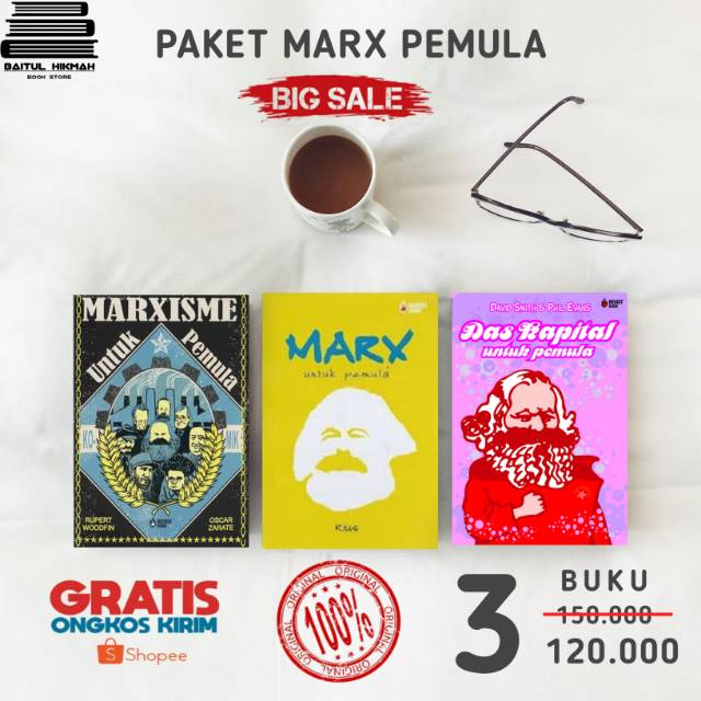 MARXISME UNTUK PEMULA, MARX UNTUK PEMULA, DAS KAPITAL UNTUK PEMULA - Original