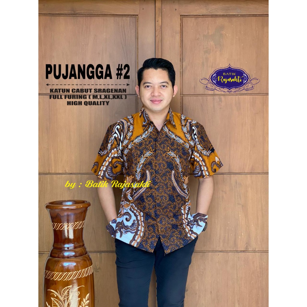 PUJANGGA 2 RAJASAKTI KEMEJA BATIK SOLO PRIA LENGAN PENDEK PANJANG LAPIS FURING ATASAN PREMIUM MODERN KATUN HALUS PANCASILA RED LOVENO DAVINAH MERAK JOGET BEKISAR BLUE 2 SADAJIWO TWO ABHICANDRA LAWASAN ABISEKA ADHIMUKTI ADHIRAJASA ADI PRAMANA TWO ADINATA
