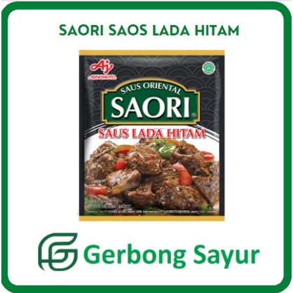 

Saori Saos Saus Lada Hitam Sachet 26ml