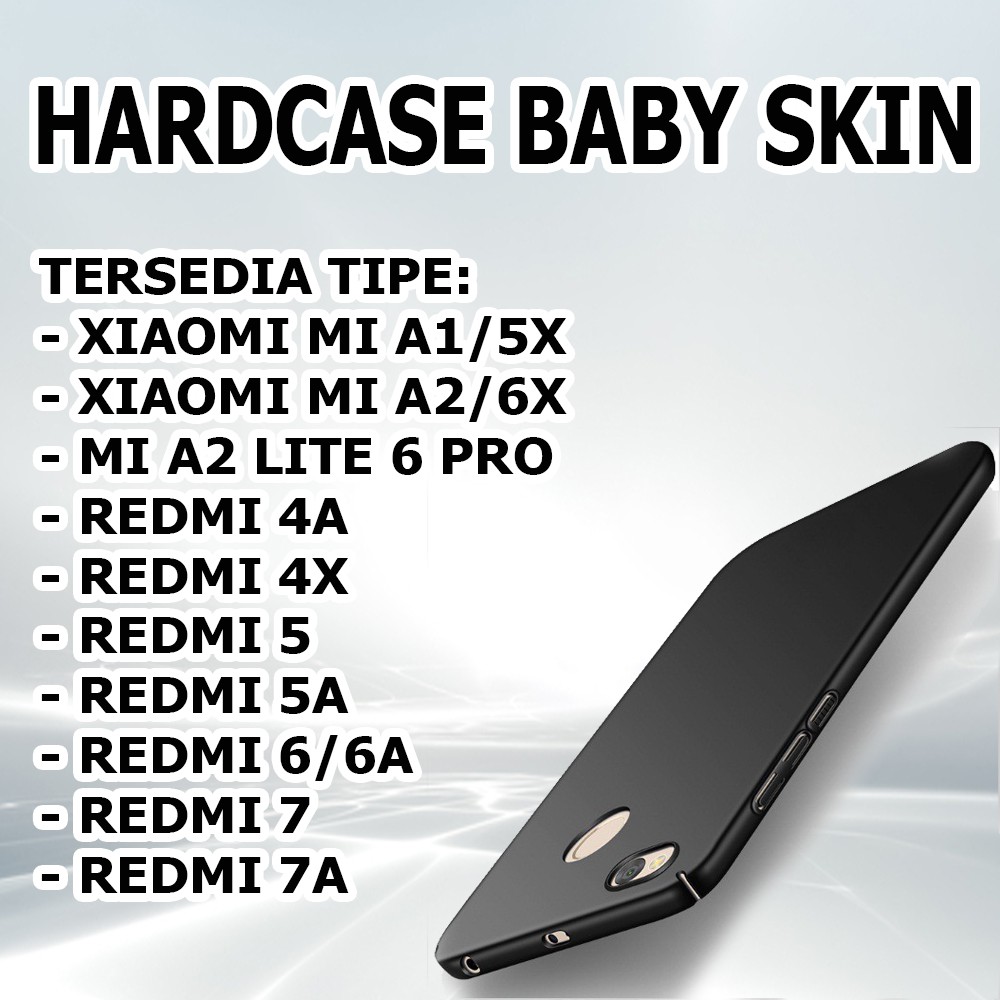 Baby Skin CASE Xiaomi MI A1 5X MI A2 6X MI A2 Lite 6 Pro Redmi 5 5A 6 6A 7 7A Note 8 Note 8 Pro Casing KESING