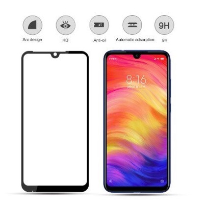 PROMO Tempered Glass XIAOMI Redmi 7, Redmi 7A NEW TG Layar Full Cover Black Premium Anti Gores Kaca