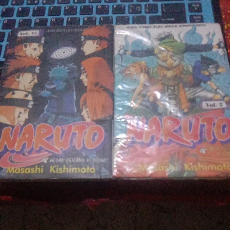 Komik Naruto  bekas