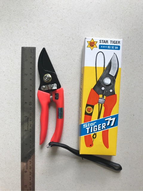 Gunting Dahan STARTIGER 77 - Gunting Kebun Ranting Bunga Bengkok - Garden Shears STAR TIGER