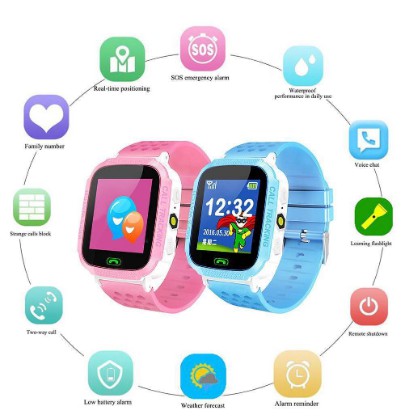 Lumin W16 Kids Smart Watch jam tangan anak LBS SOS GSM Smartwatch