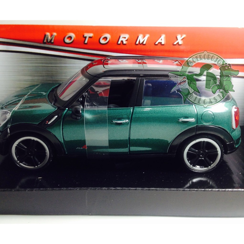 1/24 MOTORMAX MINICOUNTRYMAN (Hijau/hitam)