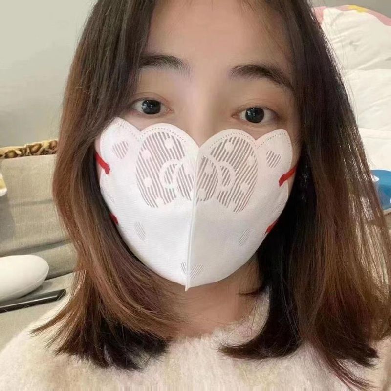 Masker Duckbill Fashion Hello Kitty Dewasa/ Isi 10 pcs