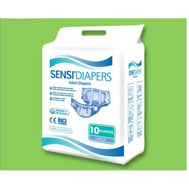 PROMO SENSI ADULT DIAPERS S12/M10/L10/XL8 - POPOK SENSI DEWASA / POPOK CELANA UNTUK DEWASA / SENSI