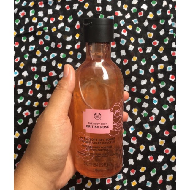 The Body Shop Original British Rose Petal-Soft Gel Toner 250ml