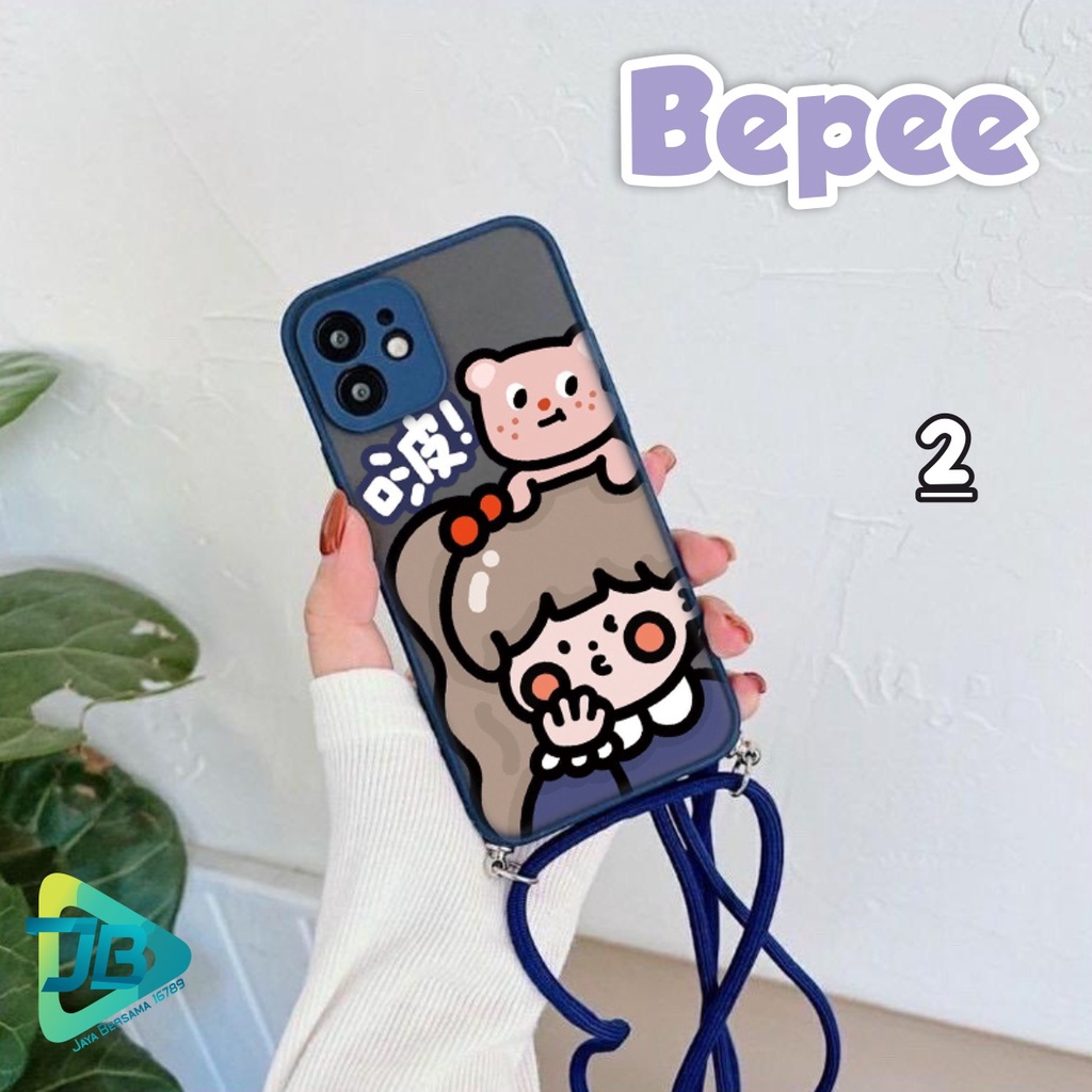 SOFTCASE SLINGCASE DOVE BEPEE OPPO SAMSUNG XIAOMI REALME IPHONE ALL TYPE JB4862