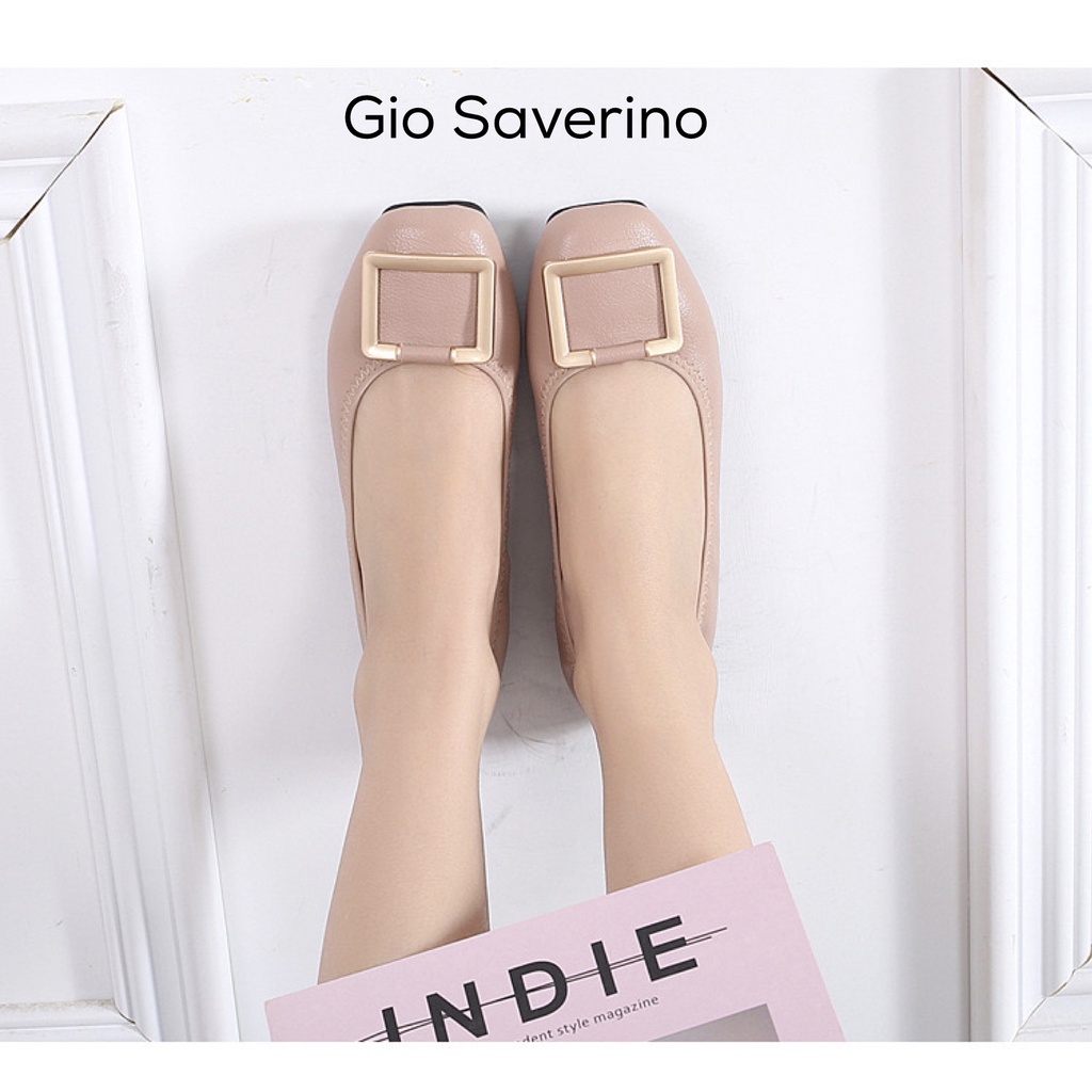 ORIGINAL Gio Saverino Sepatu Wanita Flat Shoes Korea Super Nyaman Oslo