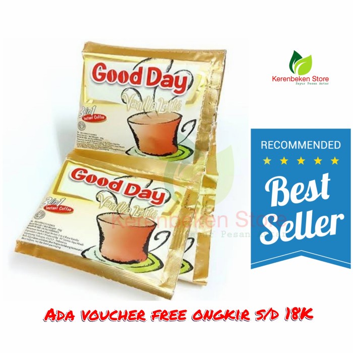 

good day vanilla latte per renceng