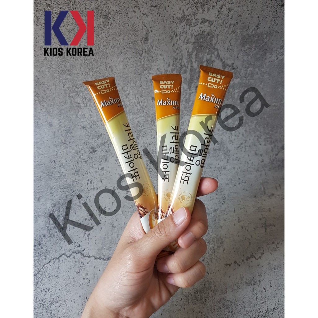 

Maxim Cafe Caramel Macchiato STICK / ECERAN 13gr - Kopi Import Korea