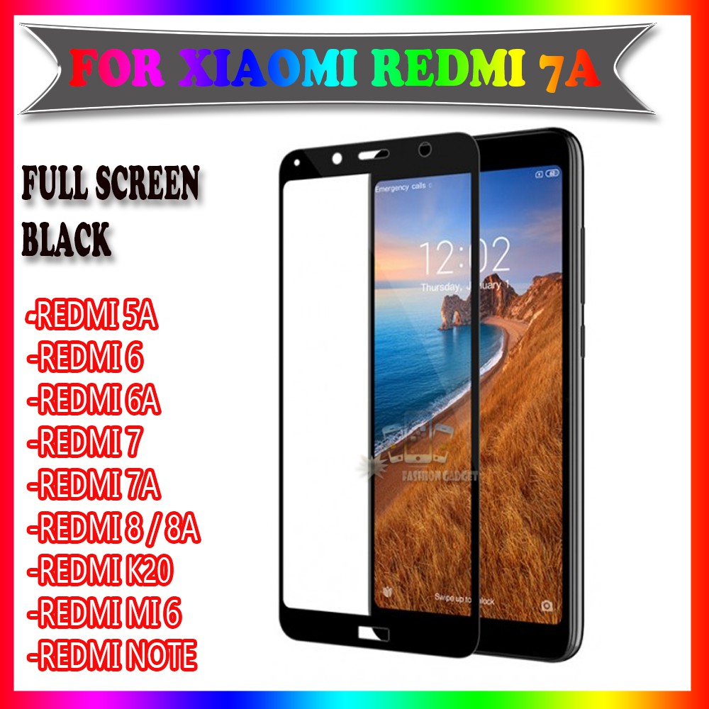 TEMPER GLASS XIAOMI REDMI 5A XIAOMI REDMI 6 XIAOMI REDMI 6A XIAOMI REDMI 7 XIAOMI REDMI 7A XIAOMI REDMI 8 XIAOMI REDMI 8A XIAOMI REDMI K20 XIAOMI REDMI NOTE ANTI GORES KACA TEMPER GLASS