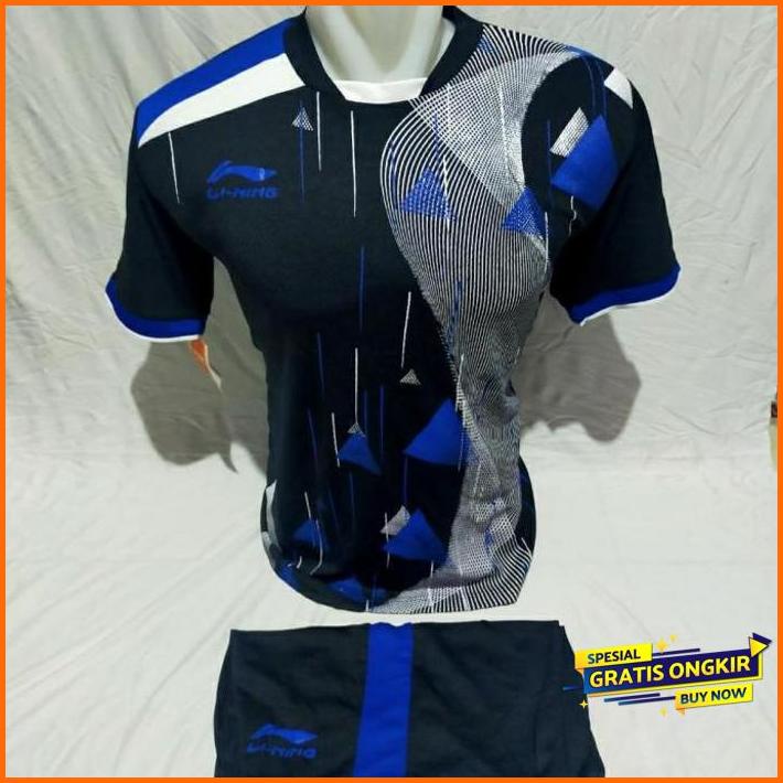 baju badminton setelan kaos badminton pria volly basket