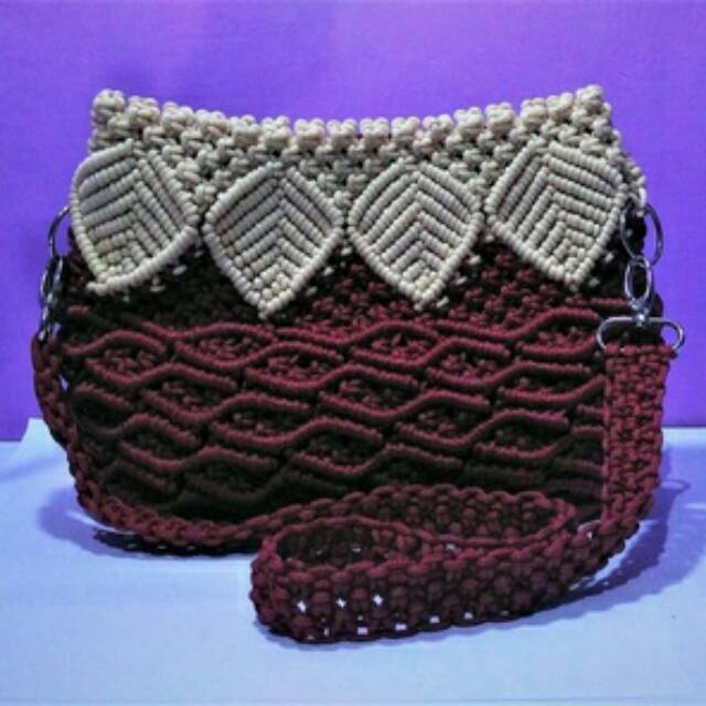 Tas selempang tali kur