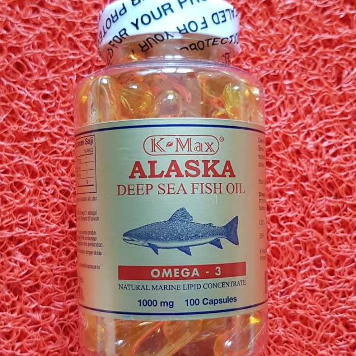 ALASKA K-MAX / OMEGA 3,6,9 TERBUTI MANJUR 