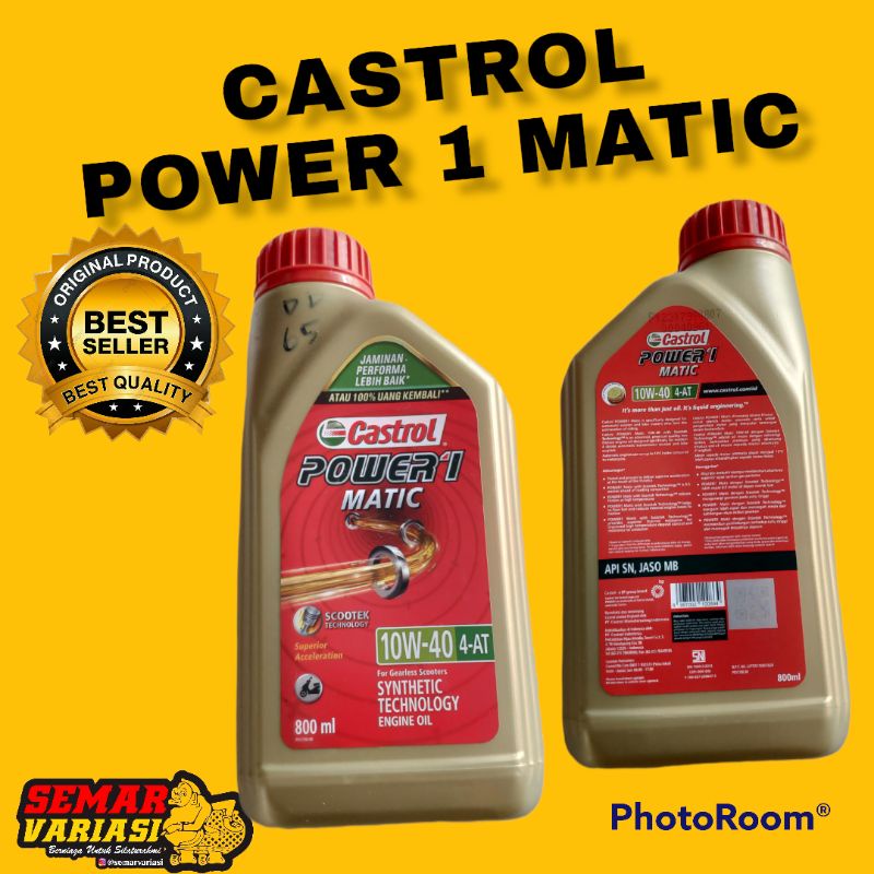 CASTROL POWER1 MATIC 10W40 ORIGINAL CASTROL