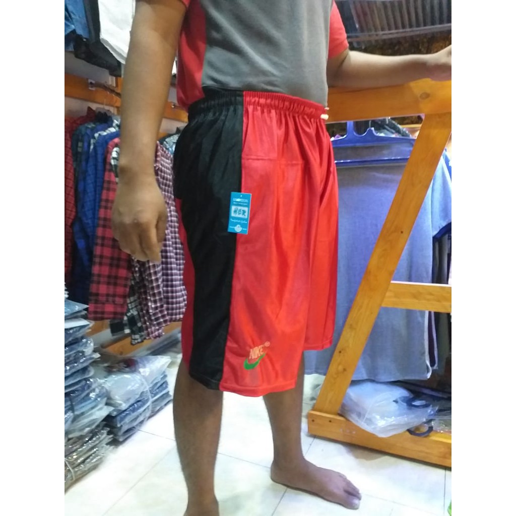 CELANA PENDEK OLAHRAGA PRIA BASKET/CELANA KOLOR SPORT  DEWASA JUMBO