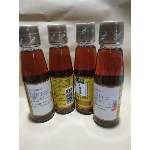 Totole minyak wijen /sesame oil 100% murni