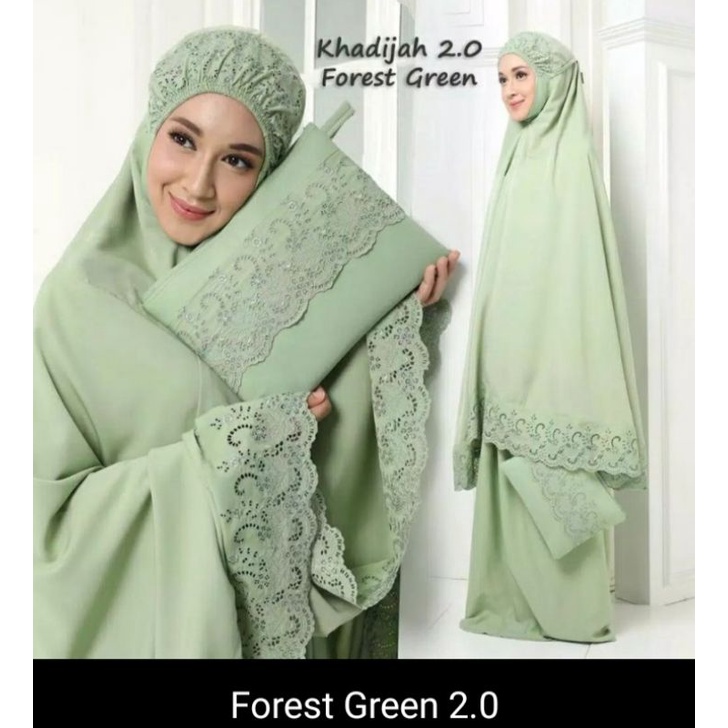 mukena dewasa fatimah Khadijah