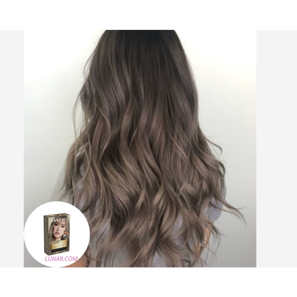 New Pewarna Rambut Warna Ash Gray/Hair Colour