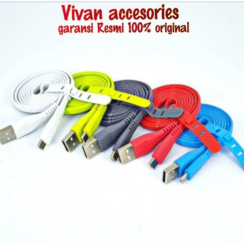 Kabel data Vivan micro USB CSM100S Per PCS