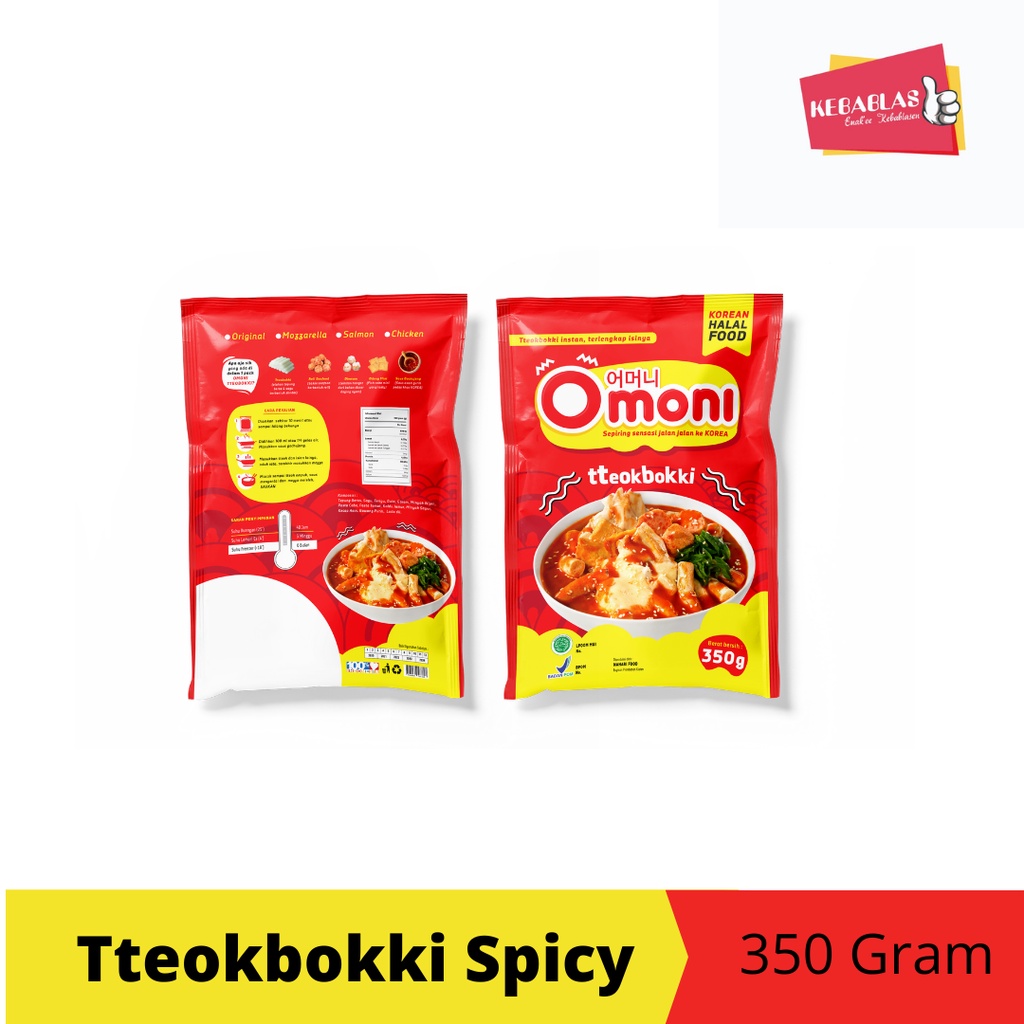 

Topokki Instan Makanan Frozen Ala Korea