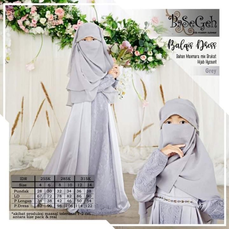 balqis dress basegeh