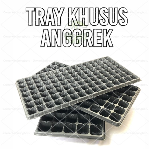 Tray Semai Bibit Anggrek Lubang Traypot Pot Bibit Biji Tray Nampan Hidroponik Tray Nampan Anggrek